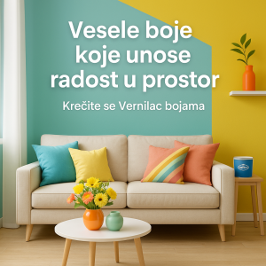 Vesele boje za zidove – unesite radost u dom